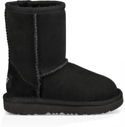Ugg Classic ll suède enkelboots zwart Jongens Meisjes Suede Effen 32.5