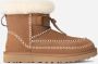UGG Vachtlaarzen Dames Classic Mini Alpine Maat: 37 Materiaal: Suède Kleur: Cognac - Thumbnail 3
