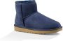 Ugg Classic Mini II Laarzen voor Dames in Navy Blue | Shearling - Thumbnail 3