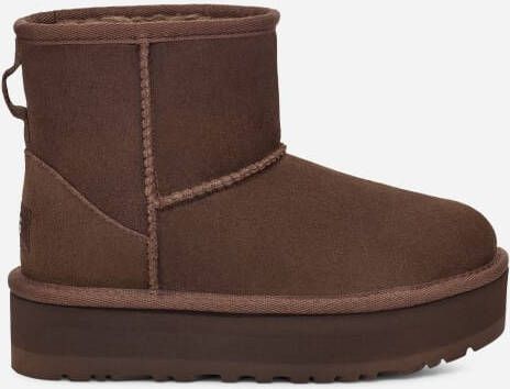 Ugg Classic Mini-laars met plateauzool in Brown