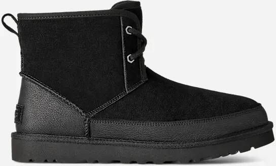 Ugg Classic Mini Lennox Lace Up Boot in Black