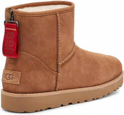 Ugg Classic Mini Logo laarzen voor Dames in Brown - Foto 4