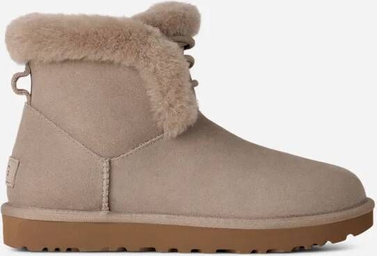 Ugg Classic Mini Posy Boot in Cobble Grey