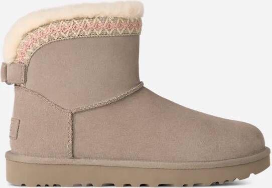 Ugg Classic Mini Taslyn Boot in Cobble Grey