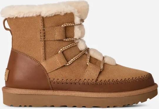Ugg Classic RetroChic Lace Boot in Brown