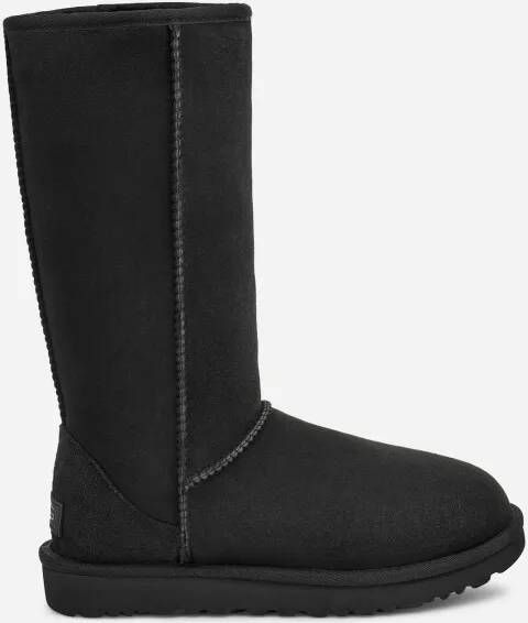 UGG Vachtlaarzen Dames Classic Tall Ii Suède Zwart