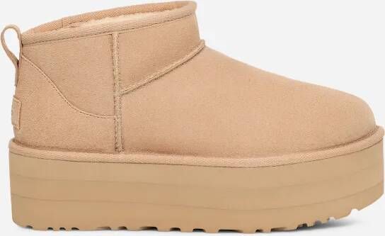Ugg Classic Ultra korte laars met plateauzool voor Dames in Brown