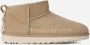UGG Enkelboots Dames W Classic Ultra Mini Biarritz Maat: 40 Materiaal: Suède Kleur: Beige - Thumbnail 2