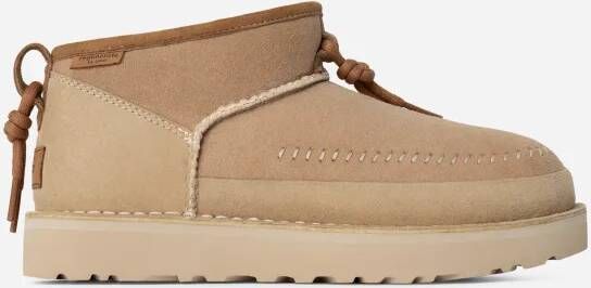UGG Vachtlaarzen W Ultra Mini Crafted Regenerate Maat: 38 39 Materiaal: Suède Kleur: Beige - Foto 8