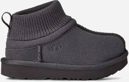 Ugg Classic Ultra Mini Stretch Cuff-laars voor Grote Kinderen in Grey