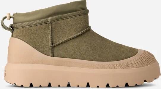 Ugg Classic Ultra Mini Weather Hybrid-laars in Green