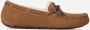 UGG Pantoffels Dames Sloffen Instappers Suède Harde zool Dichte hiel 1107949 Cognac - Thumbnail 5