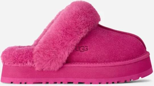 Ugg Disquette-pantoffel voor dames in Dark Peony