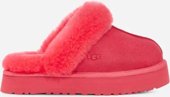 Ugg Disquette Pantoffels voor Dames in Pink Glow