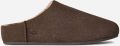 UGG Bruine Shearling Muiltjes met Logodetail - Bruin