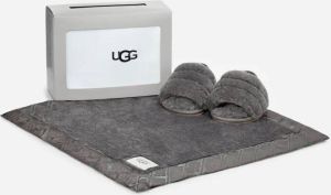 Ugg Fluff Yeah Slide and Lovey in Black
