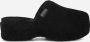 Ugg Zwarte Textuur Slip-on Muiltjes Black Dames - Thumbnail 2