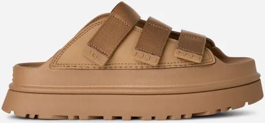 UGG Teenslippers Dames W Goldenstar Slide Maat: 41 Materiaal: Rubber Kleur: Camel