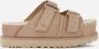 UGG Instappers Dames W Goldenstar Hi Slide Maat: 37 Materiaal: Suède Kleur: Beige - Thumbnail 4