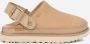 UGG Slippers Dames W Goldenstar Villa Clog Maat: 43 Materiaal: Nubuck Kleur: Camel - Thumbnail 4