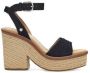 Ugg Laynce Sandalen voor Dames in Black | Leder - Thumbnail 3