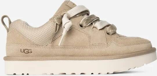 Ugg Casual Comfort Sneaker met Velours en Canvas Mesh Beige Dames - Foto 11
