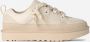 UGG Lage Sneakers Dames W Lo Lowmel Maat: 37 Materiaal: Suède Kleur: Wit - Thumbnail 3