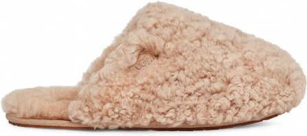 Ugg Maxi krullende slipper voor Dames in Beige Other