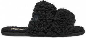 Ugg Maxi Scuffetta krullende pantoffel voor Dames in Black Other