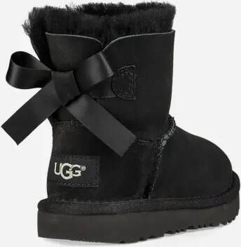 Ugg Mini Bailey Bow II-laars voor kinderen in Black