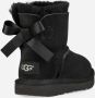 Ugg Mini Bailey Bow II laars voor Grote Kinderen in Black Leder - Thumbnail 4