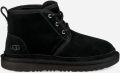 Ugg Neumel II laars voor Grote Kinderen in Black Suede - Zwart