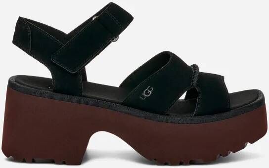 Ugg New Heights met enkelband in Black