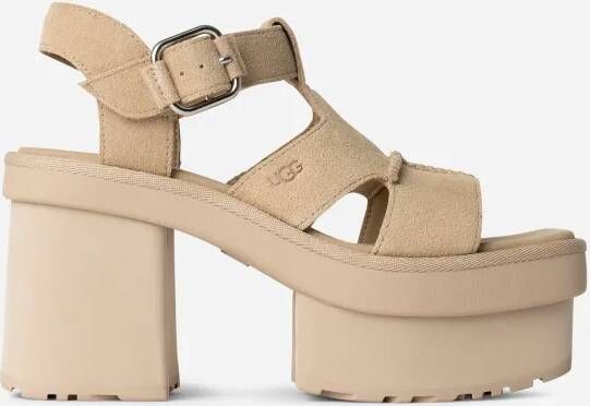 Ugg New Heights Platform met T-Band in Brown