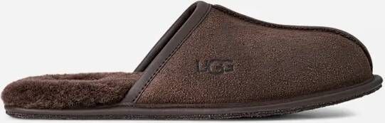 Ugg Scuff Leather Distressed-pantoffel in Dusted Cocoa