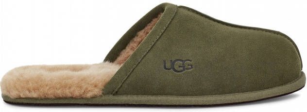 Ugg Scuff Pantoffels voor Heren in Green Leder