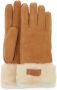 Ugg Turn Cuff Handschoenen voor Dames in Chestnut | Shearling - Thumbnail 2