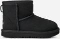 Ugg Classic Mini II-laars in Black Shearling - Zwart
