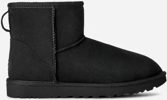 Ugg Classic Mini II voor dames in Black Dubbelzijdig