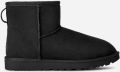 Ugg Classic Mini II voor dames in Black Dubbelzijdig - Zwart