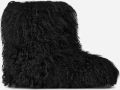 Ugg Classic Short Fluff Momma Boot in Black Shearling - Zwart