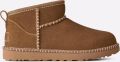Ugg Classic Ultra Mini Botanic-laars in Brown Wol - Bruin