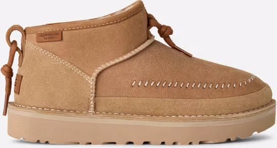Ugg Classic Ultra Mini Crafted Regenerate-laars voor dames in Beige - Foto 2