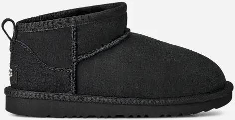 Ugg Classic Ultra Mini voor kinderen in Black Dubbelzijdig