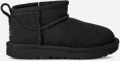 Ugg Classic Ultra Mini voor kinderen in Black Dubbelzijdig - Zwart