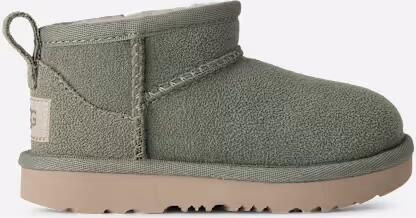 Ugg Classic Ultra Mini voor kinderen in Shaded Clover Dubbelzijdig