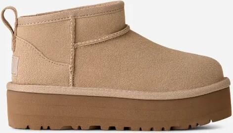 Ugg Classic Ultra Mini Platform-laars voor kinderen in Beige - Foto 4