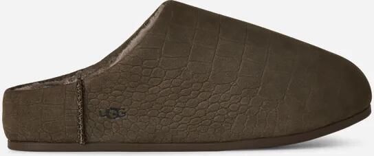 Ugg Elea Embossed-instapper in Dense Smoke