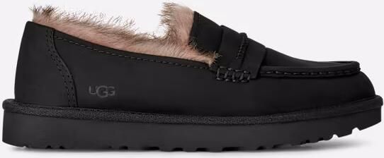 Ugg Ellis Nubuck-loafer in Black