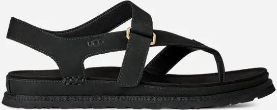 Ugg GoldenGaze Toe Post-sandaal in Black